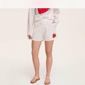 Kate spade x Target knit strawberry sweater shorts